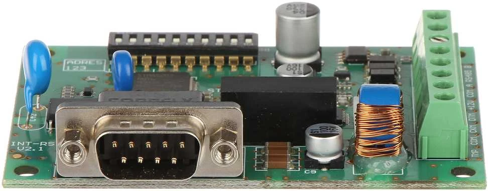 INT-RS-PLUS sąsajos modulis su RS-232 jungtimi