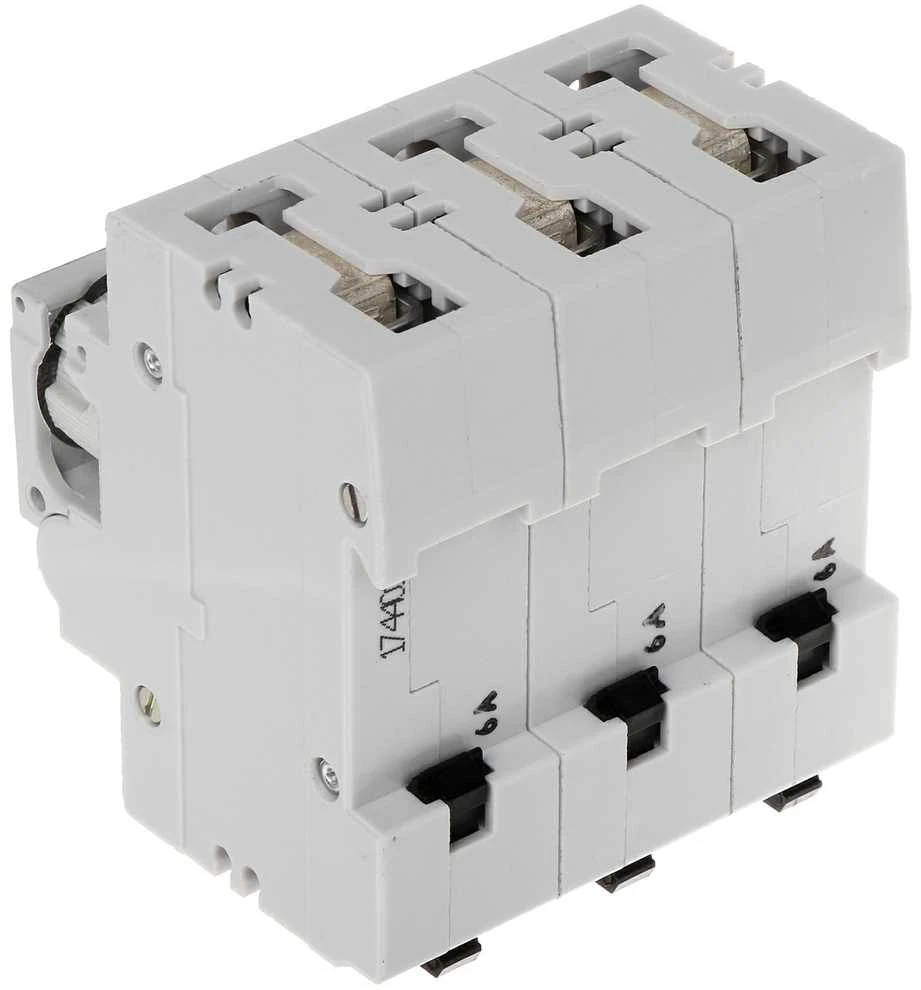 SAUGIKLIŲ IŠJUNGIKLIAI LE-606702 TRIFAZIS 6 A D01 LEGRAND