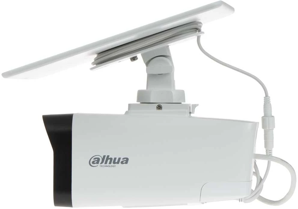 SAULĖS IP KAMERA, LAUKO SU PIR DETEKTORIUMI IPC-HFW2441DG-4G-SP-B-0360B-MAX 4G/LTE Smart Dual Light - 4 Mpx 3.6 mm DAHUA