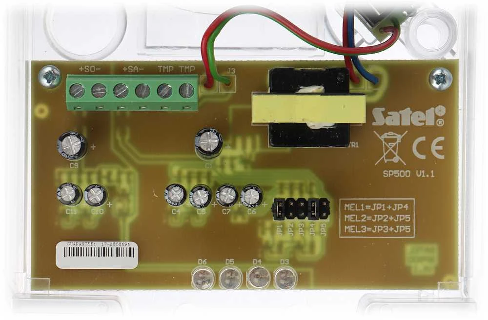 SIGNALIZATORIUS LAUKO SĄLYGOMS SP-500-R SATEL