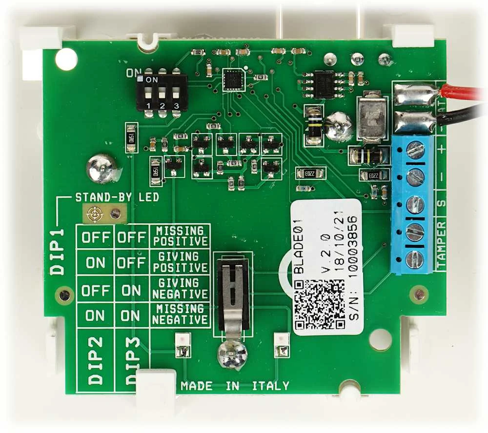 Signalizatoriaus vidinė elektroninė plokštė