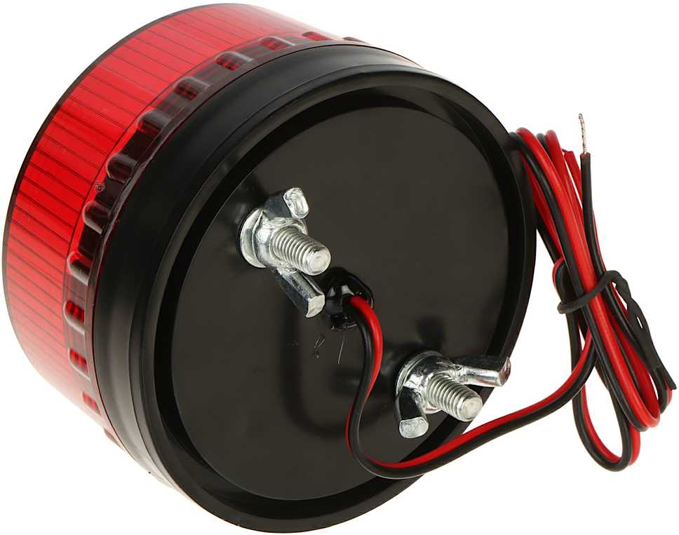 TST SIGNALIZATORIUS VIDAUS PATALPOMS SO-05/Raudonas