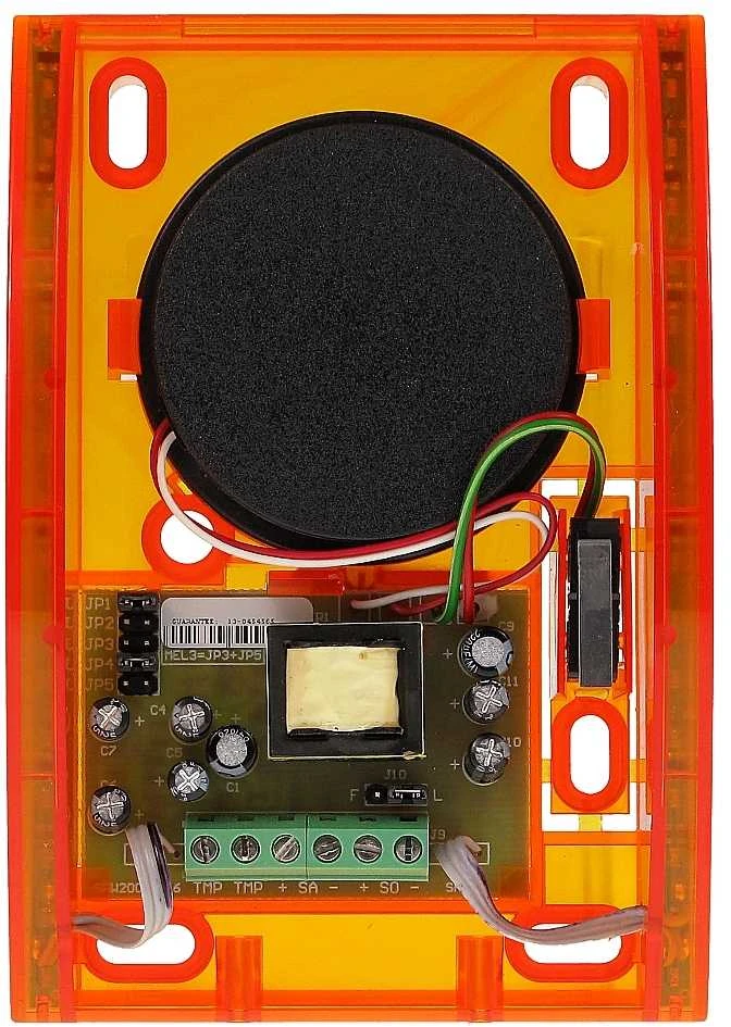 SPW-220-O Satel signalizatorius, vidinė konstrukcija