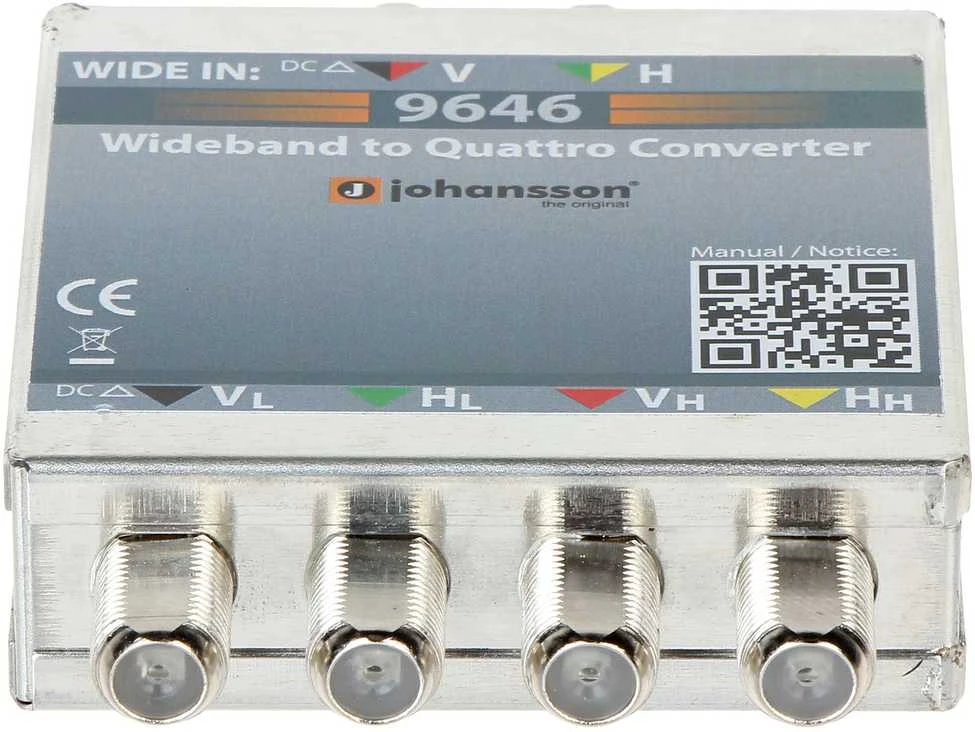 Konwerter Wide Band na Quatro Johansson 9646
