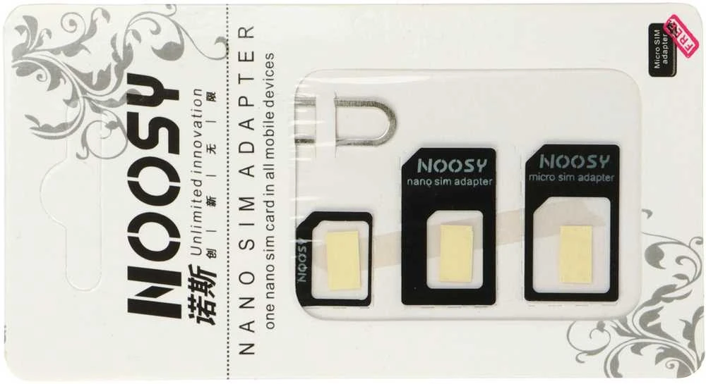 M-Life Oem Nano SIM adapteris 3in1 Juodas