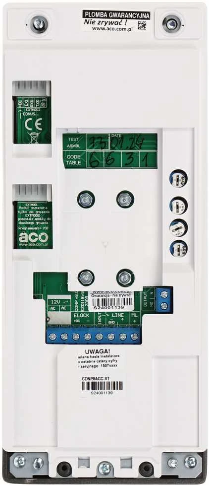SKAITMENINIS DURŲ TELEFONAS CDNP8ACC-ST ACO