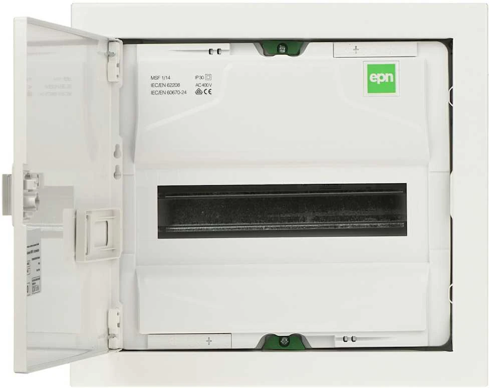 SKIRSTIKLIS PO TINKU 12-MODULINIS MSF-1X12/PT/W/EPN Elektro-Plast