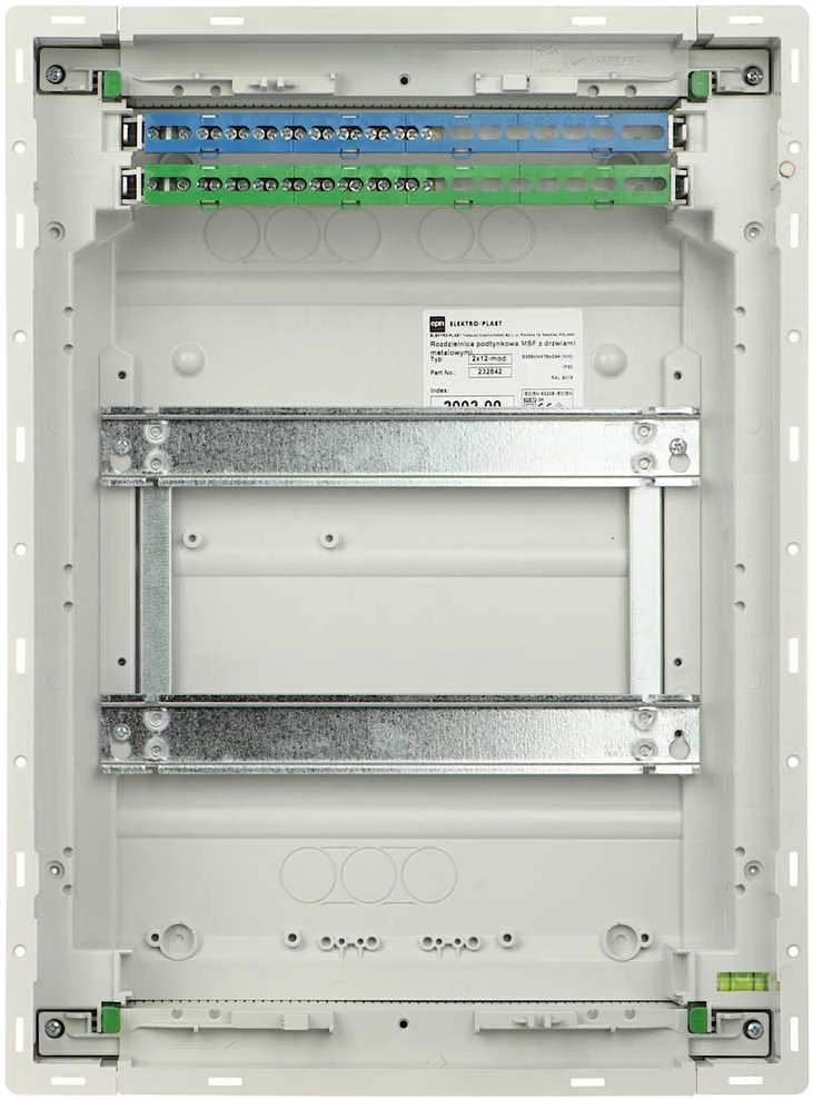 SKIRSTIKLIS PO TINKU 24-MODULINIS MSF-2X12/PT/W/EPN Elektro-Plast