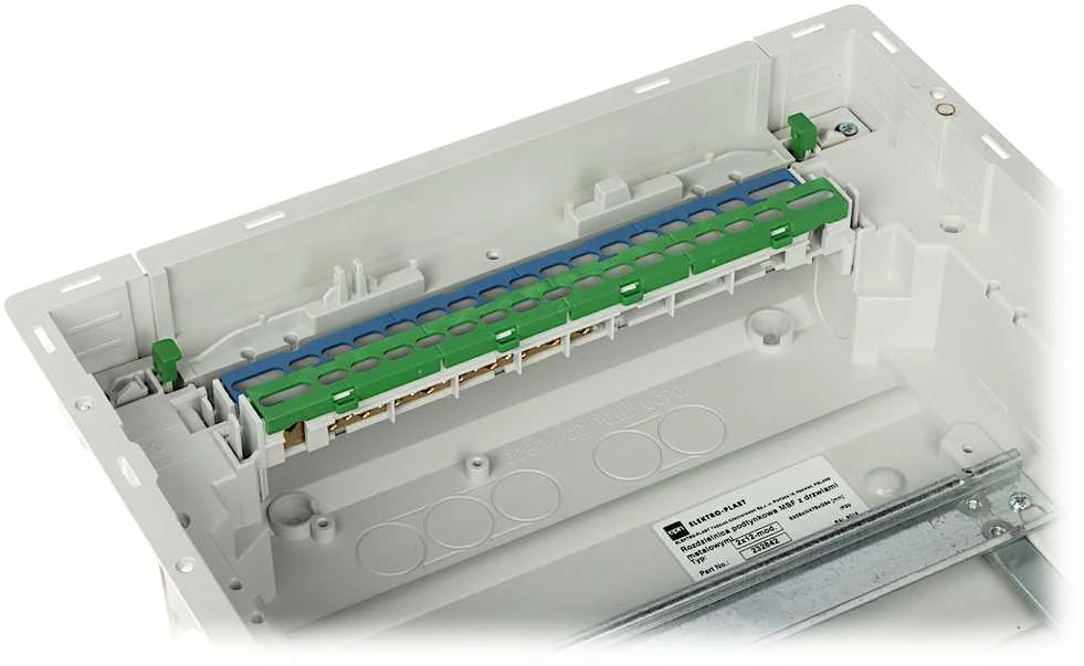 SKIRSTIKLIS PO TINKU 24-MODULINIS MSF-2X12/PT/W/EPN Elektro-Plast