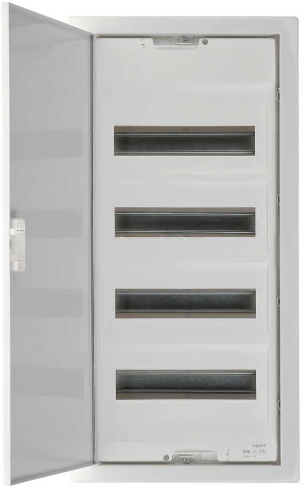 Legrand Įleidžiama skirstomoji plokštė RWN N+PE 4x12 metalinės durys 602434