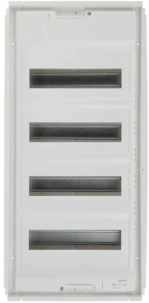 Legrand Įleidžiama skirstomoji plokštė RWN N+PE 4x12 metalinės durys 602434