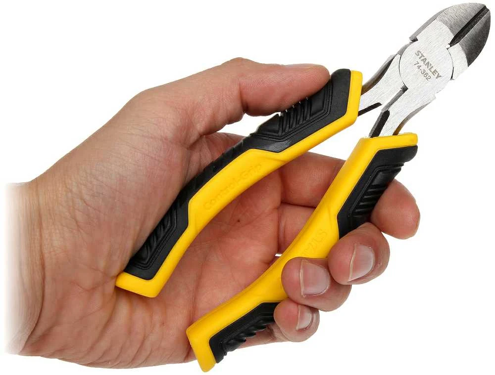 STANLEY CONTROL-GRIP šoninės replės 150mm