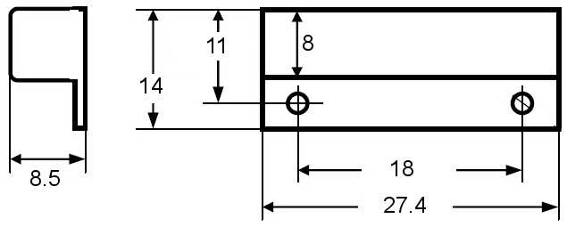 TST ŠONINIS HERKONAS KN-02-BR, RUDAS