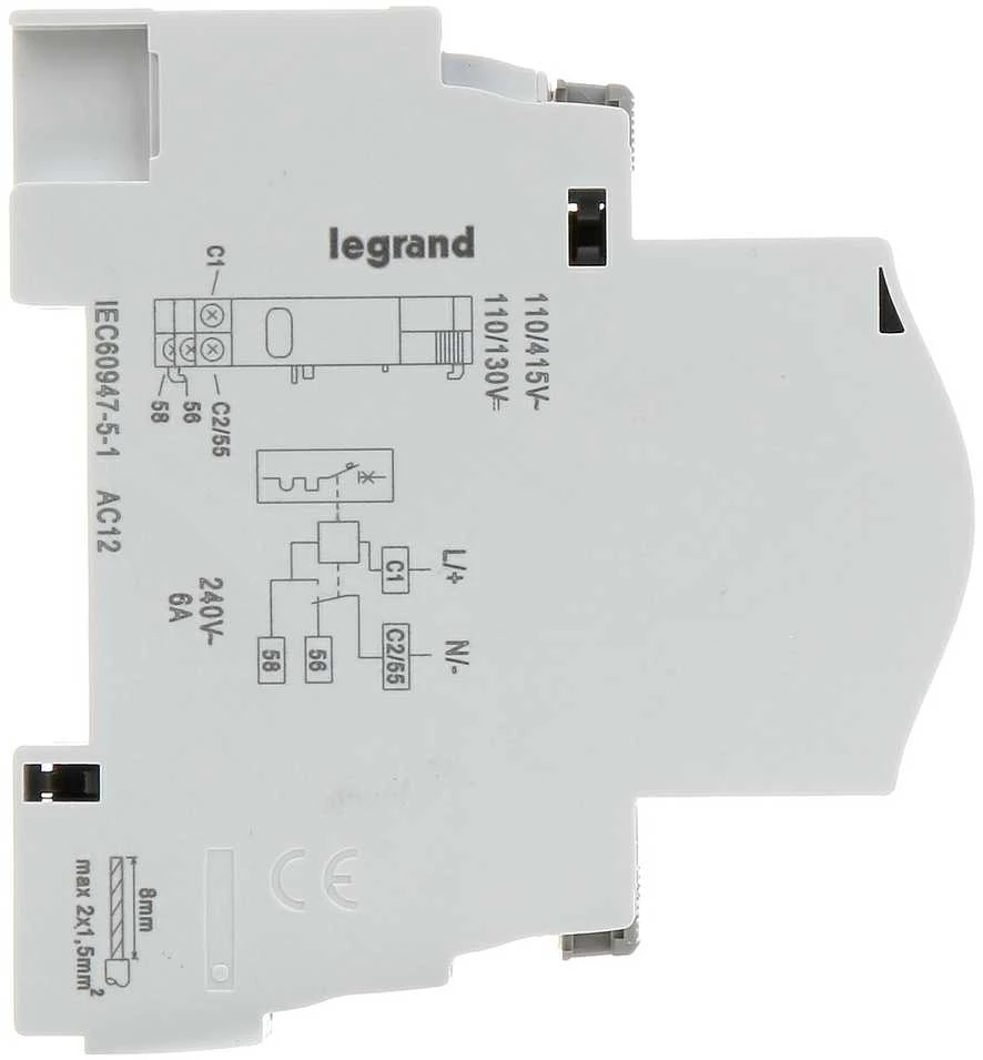 SROVĖS NUOTEKIO RĖLĖ LE-406278 ĮRENGINIAMS LEGRAND SERIJOS TX3, DX3, FR300, FRX300, FRX400 LEGRAND