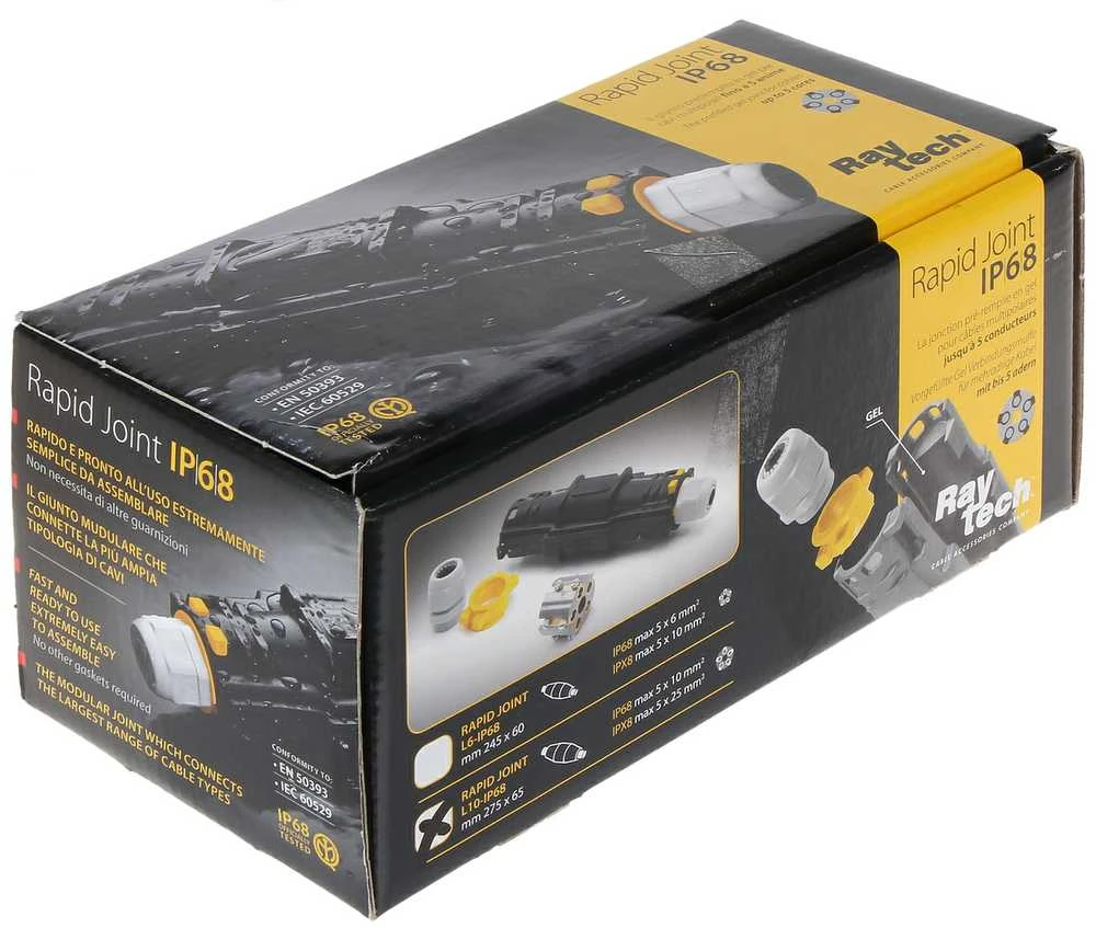SUJUNGIMO MOVA GELBOX RAPID-JOINT-L10-IP68 IP68 RayTech