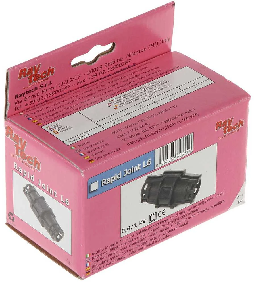 TIEKIAME MOVA GELBOX RAPID-JOINT-L6 IPx8 RayTech