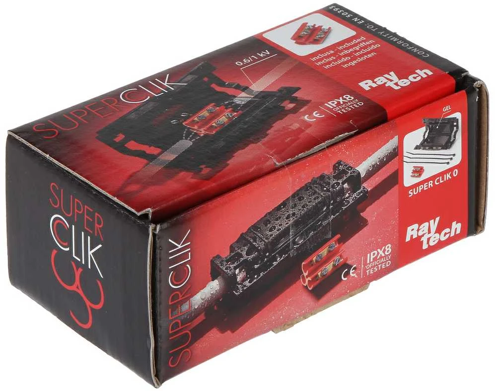 SUJUNGIMO MOVA GELBOX SUPER-CLIK-0 IPx8 RayTech