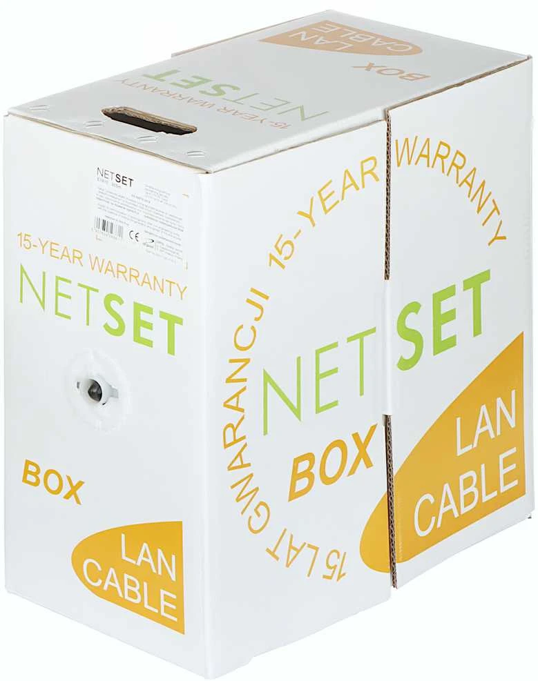 Netset SUKTOS POROS LAIDAS UTP/K6/305M/PE