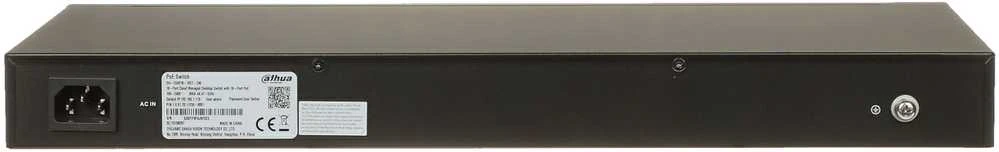 Šakotuvas Dahua Technology CS4218-16ET-240 – 16 prievadų PoE komutatorius + 2 RJ45/SFP