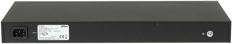 Šakotuvas „Dahua“ kamera „Dahua Technology DH-CS4226-24ET-240“ tinklo komutatorius Valdomas 2 lygio gigabito eternetas (10/100/1000) Maitinimas per eternetą (PoE) Juodas