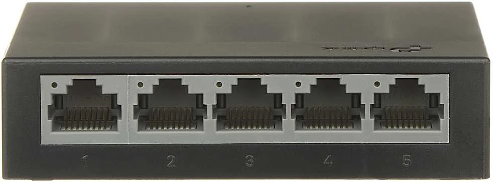 Šakotuvas TP-LINK LS1005G Ne-valdomas Gigabit Ethernet (10/100/1000) Juoda