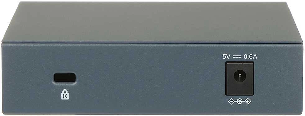 Šakotuvas TP-LINK LiteWave 5 prievadų gigabito darbalaukio komutatorius su 5 gigabito RJ45 prievadais, plieniniame korpuse