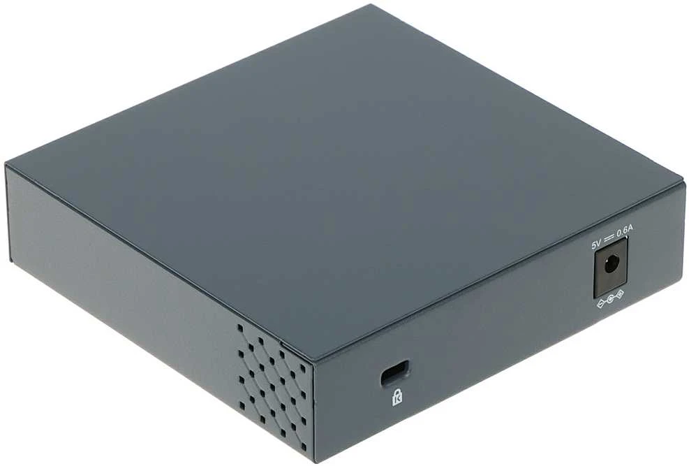 Šakotuvas TP-LINK LiteWave 5 prievadų gigabito darbalaukio komutatorius su 5 gigabito RJ45 prievadais, plieniniame korpuse