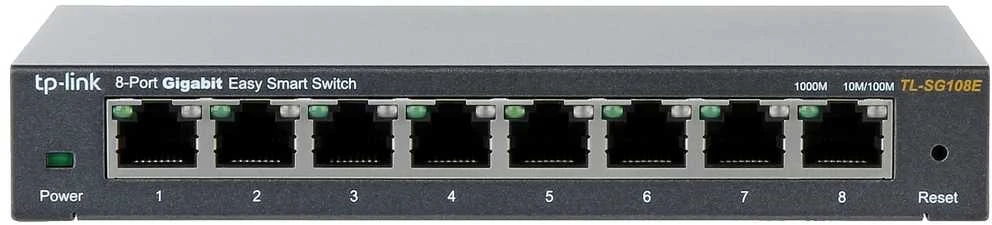 Šakotuvas Komutatorius TP-Link / TL-SG108E
