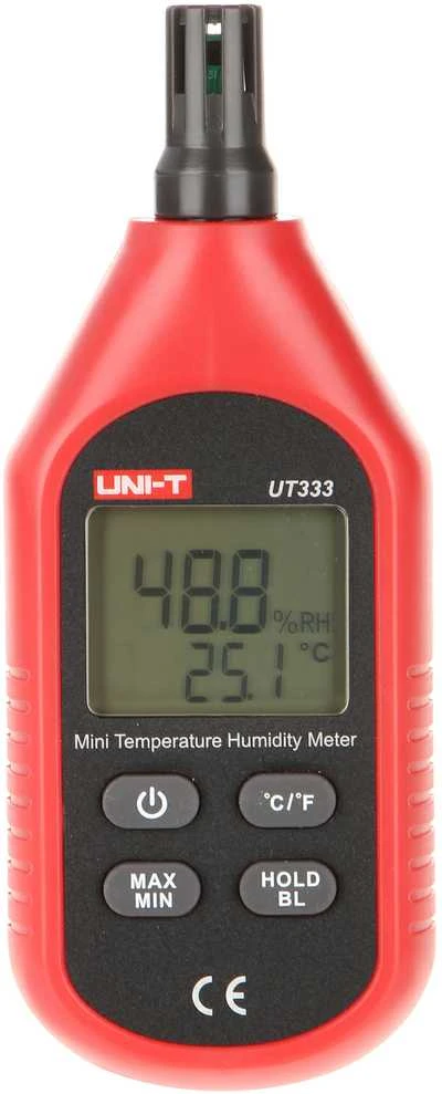 Temperatūros ir drėgmės matuoklis mini UT333 UNI-T