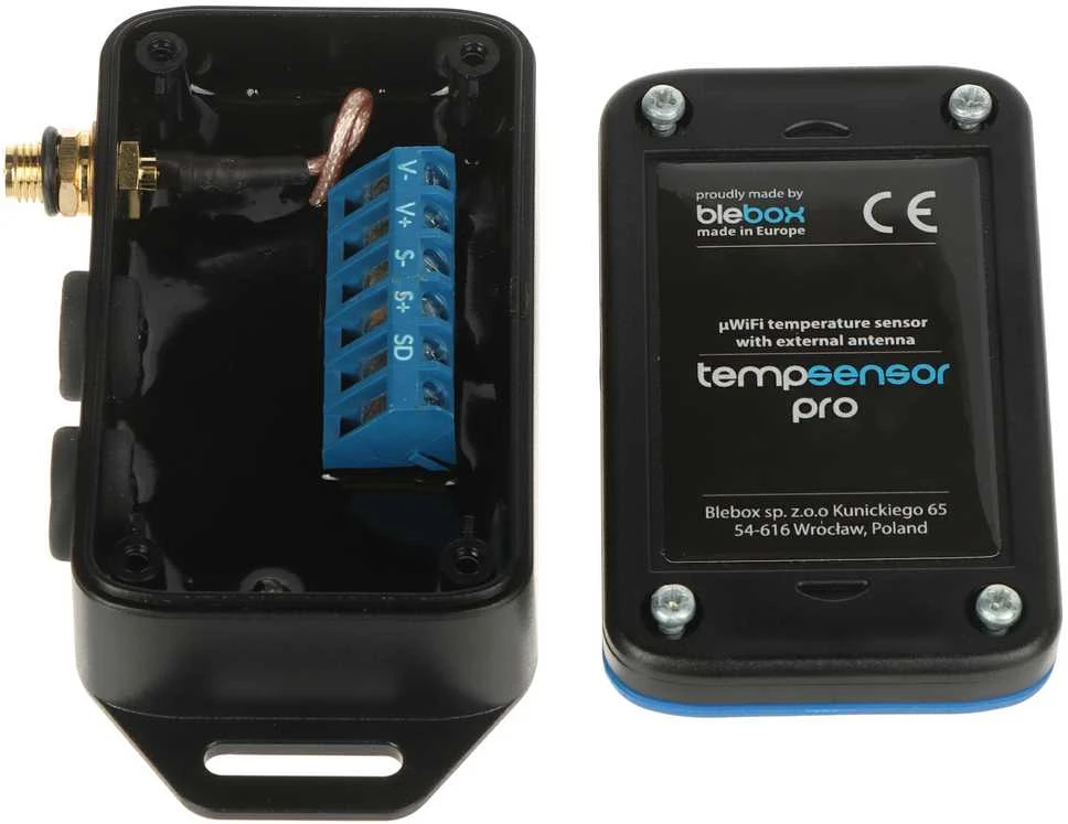 BleBox TempSensor Pro Wifi temperatūros sensorius