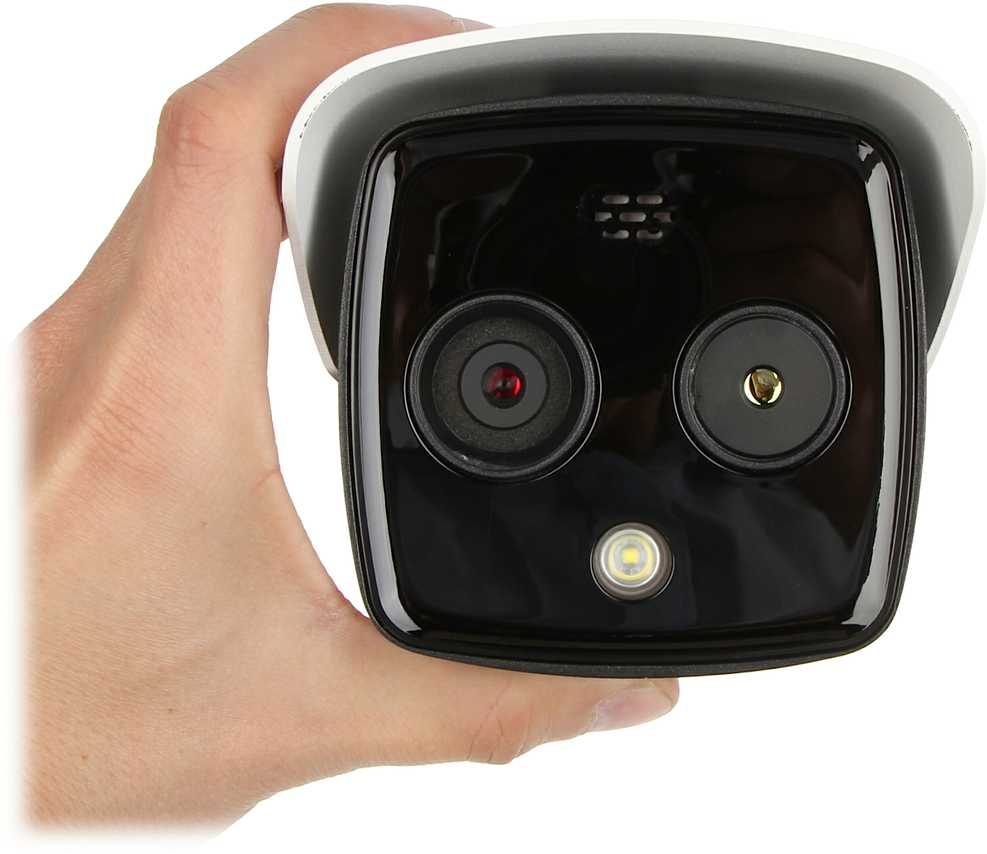 Hikvision HeatPro serijos termovizorinis bullet DS-2TD2617-6/QA