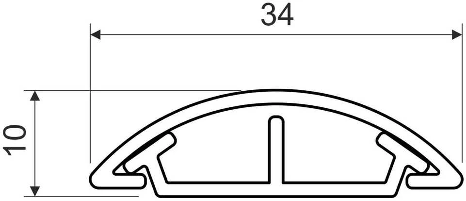 Kopos TIESUS KABELIŲ DĖKLAS LO-35 / P2 34x10