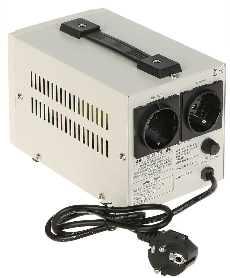Įtampos stabilizatorius Volt Polska 5AVR1000SE AVR 1000VA SE