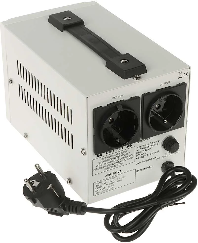 Volt VOL ĮTAMPOS STABILIZATORIUS AVR 500 (500VA)