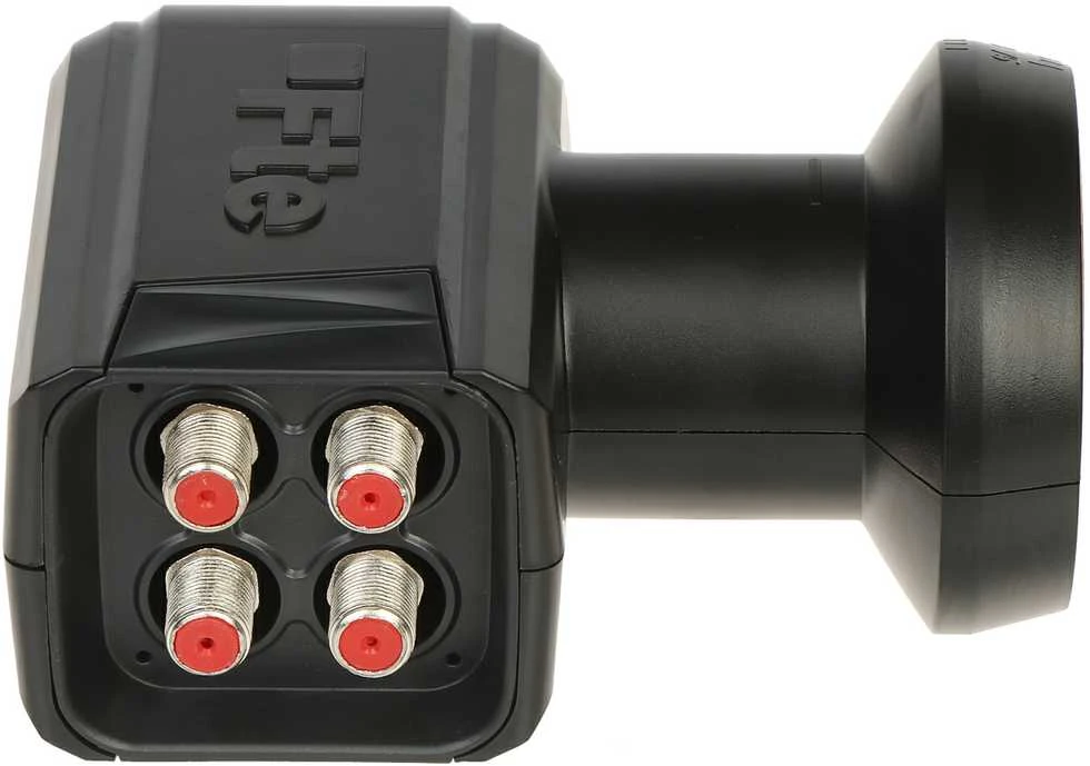 „Konwerter Quad FTE eXcellento“ juodas LTE 0,1 dB