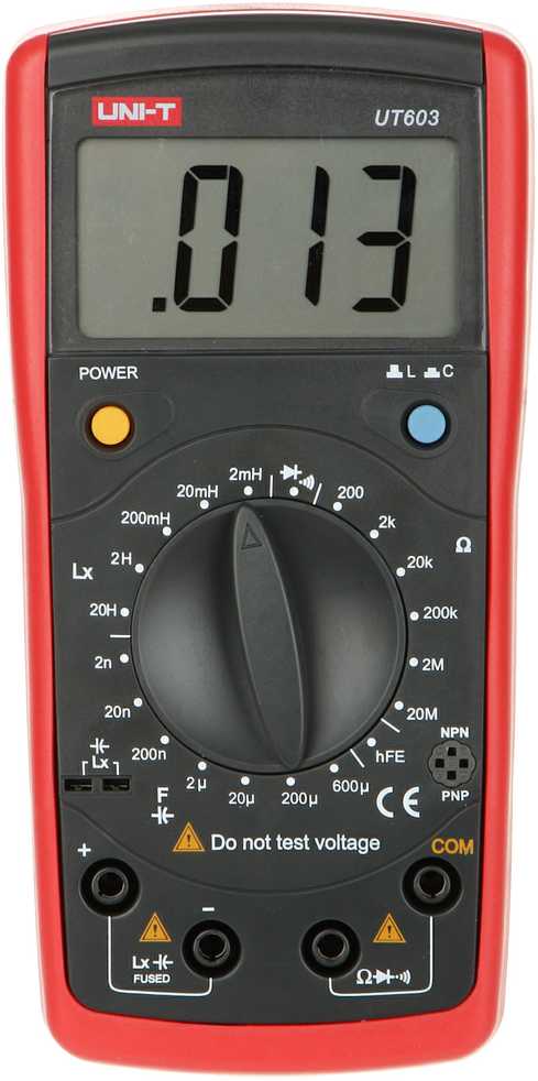 Universalus multimetras Uni-t UT603