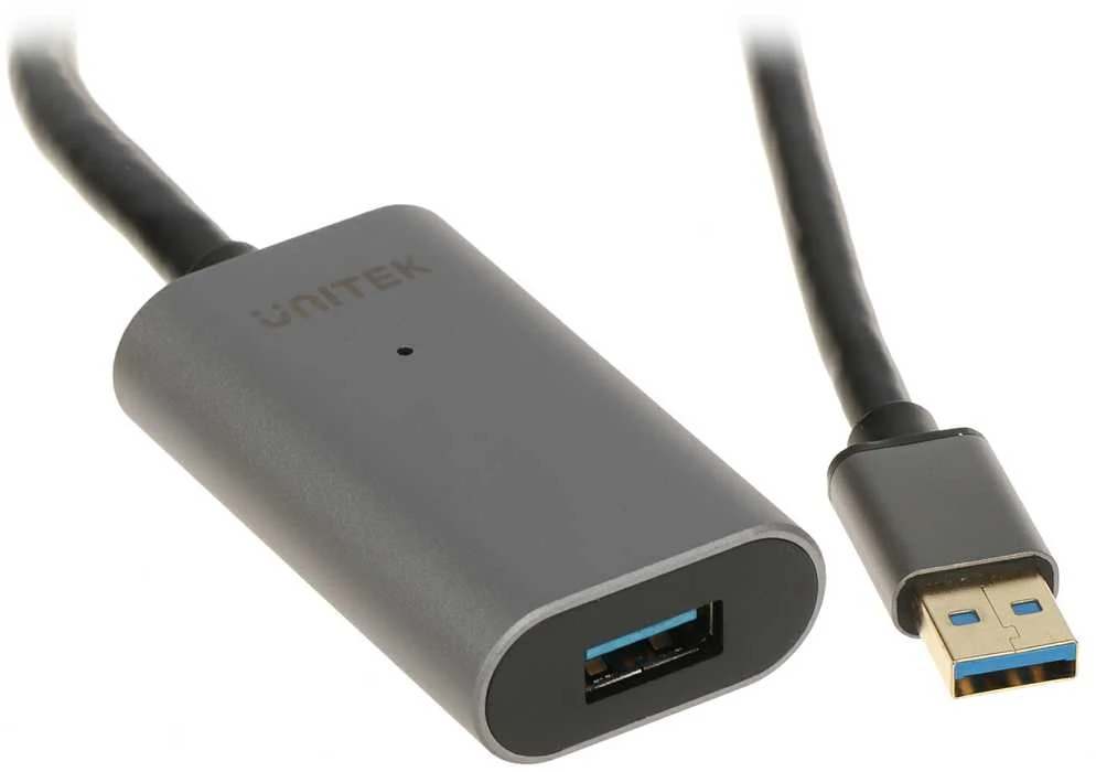 UNITEK Y-3004 Unitek Cable USB 3.0 Active Extension, 5m, Alu., Y-3004