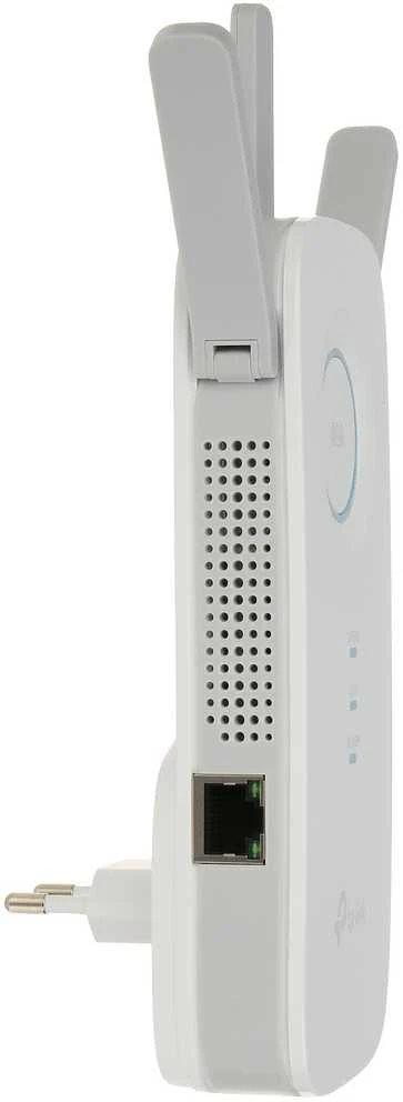 TP-LINK AC1750 dviejų juostų belaidis sieninis diapazono plėstuvas Qualcomm 1300Mbps esant 5GHz + 450Mbps esant 2,4Ghz 802.11ac/a/b/g/n