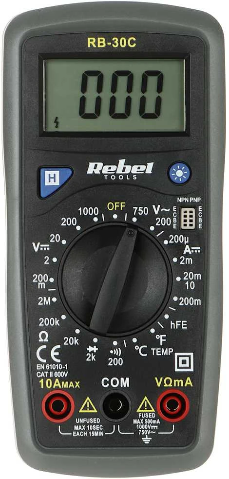 Universalus multimetras Rebel RB-30C