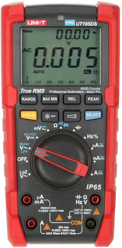 Uni-t Universalus multimetras UT195DS
