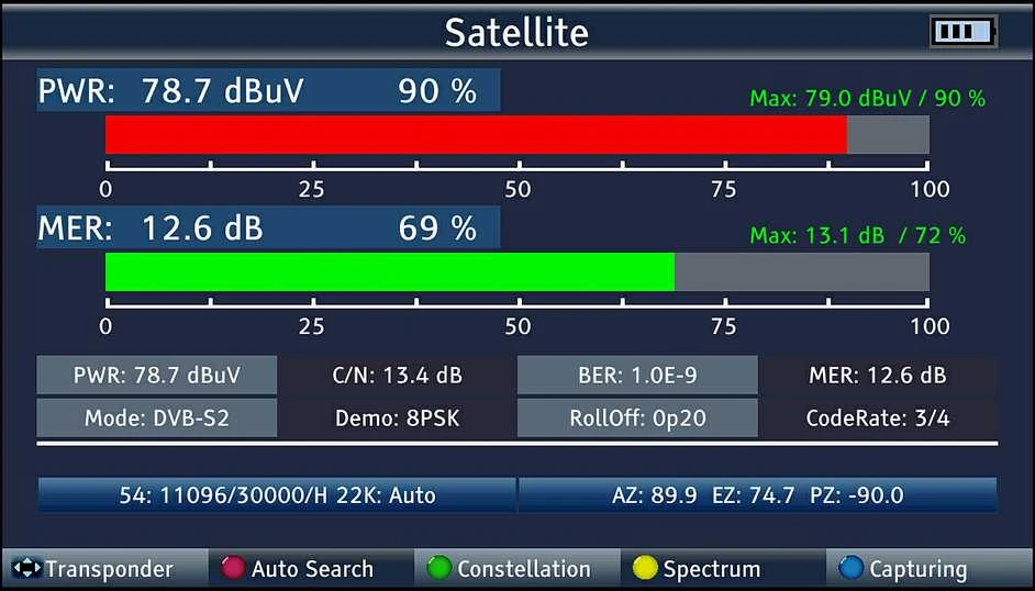 Dipol UNIVERSALUS MATUOKLIS ST-6986 DVB-T/T2 DVB-S/S2 DVB-C SIGNAL
