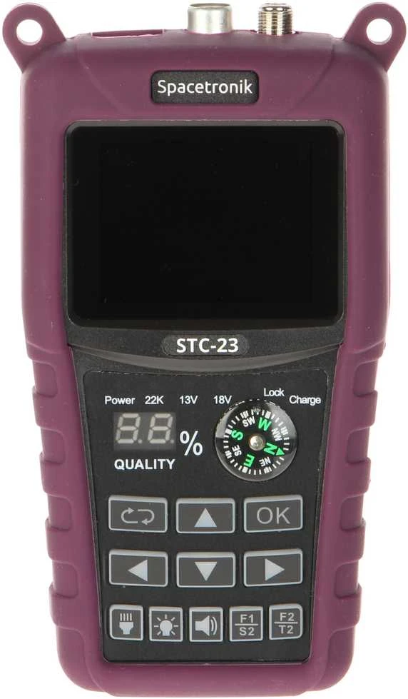 UNIVERSALUS MATUOKLIS STC-23 DVB-T/T2 DVB-S/S2 DVB-C Spacetronik