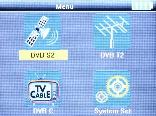 UNIVERSALUS MATUOKLIS STC-23 DVB-T/T2 DVB-S/S2 DVB-C Spacetronik