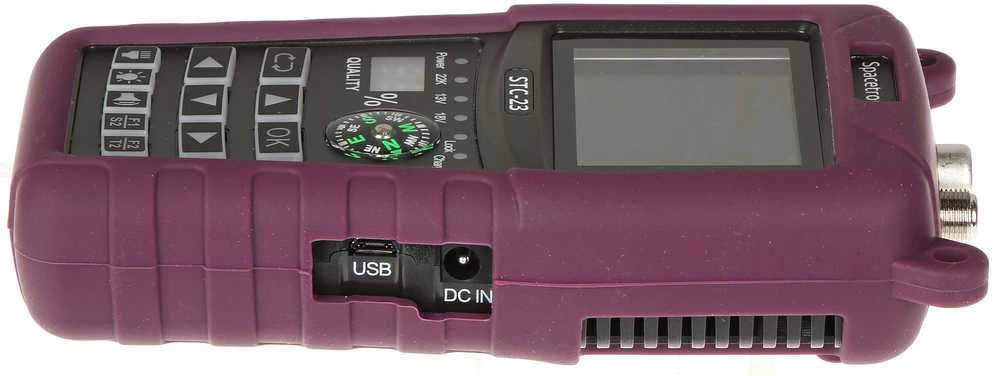 UNIVERSALUS MATUOKLIS STC-23 DVB-T/T2 DVB-S/S2 DVB-C Spacetronik