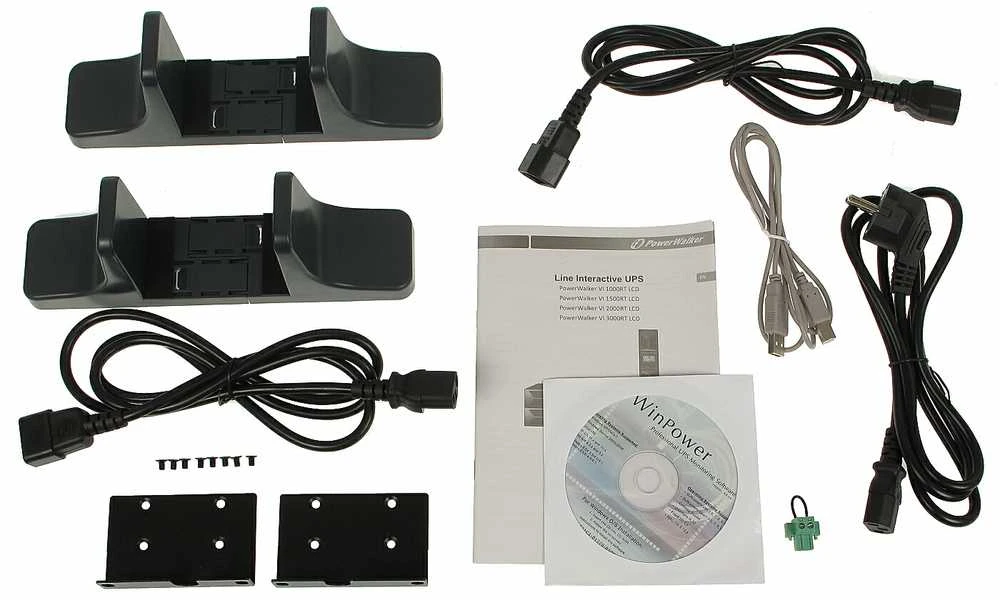 POWERWALK VI 3000 RT LCD HID Power Walker UPS Line-Interactive 3000VA, 19 2U, 8x IEC, RJ11/RJ45, USB, LCD