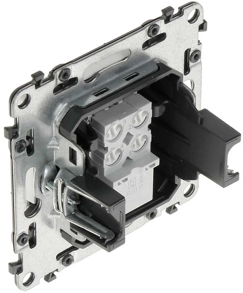 Legrand Valena Life RJ11 telefono lizdas baltas (753138)