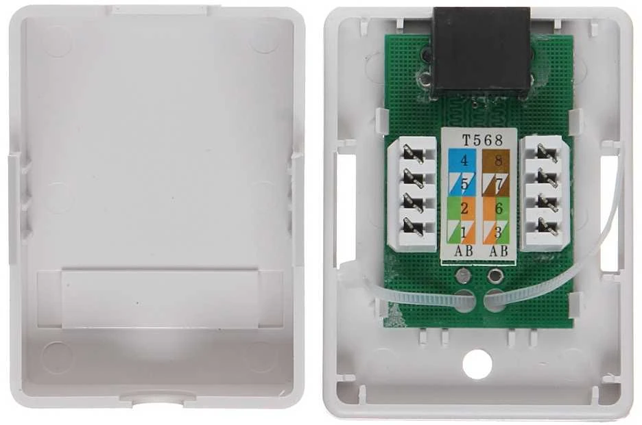 TST GNIAZDO KOŃCOWE RJ45-G2