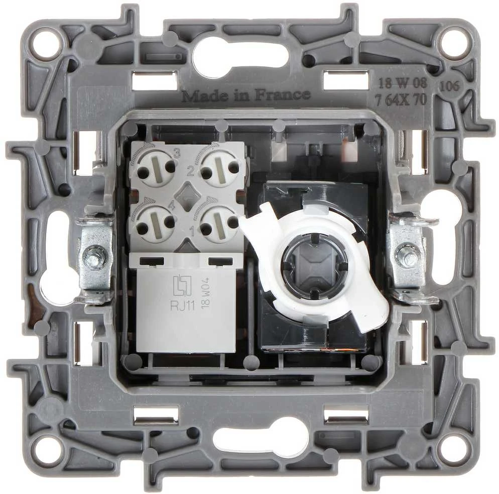 UŽBAIGIMO LIZDUKAS RJ-11 + RJ-45 LE-764570 Niloe LEGRAND