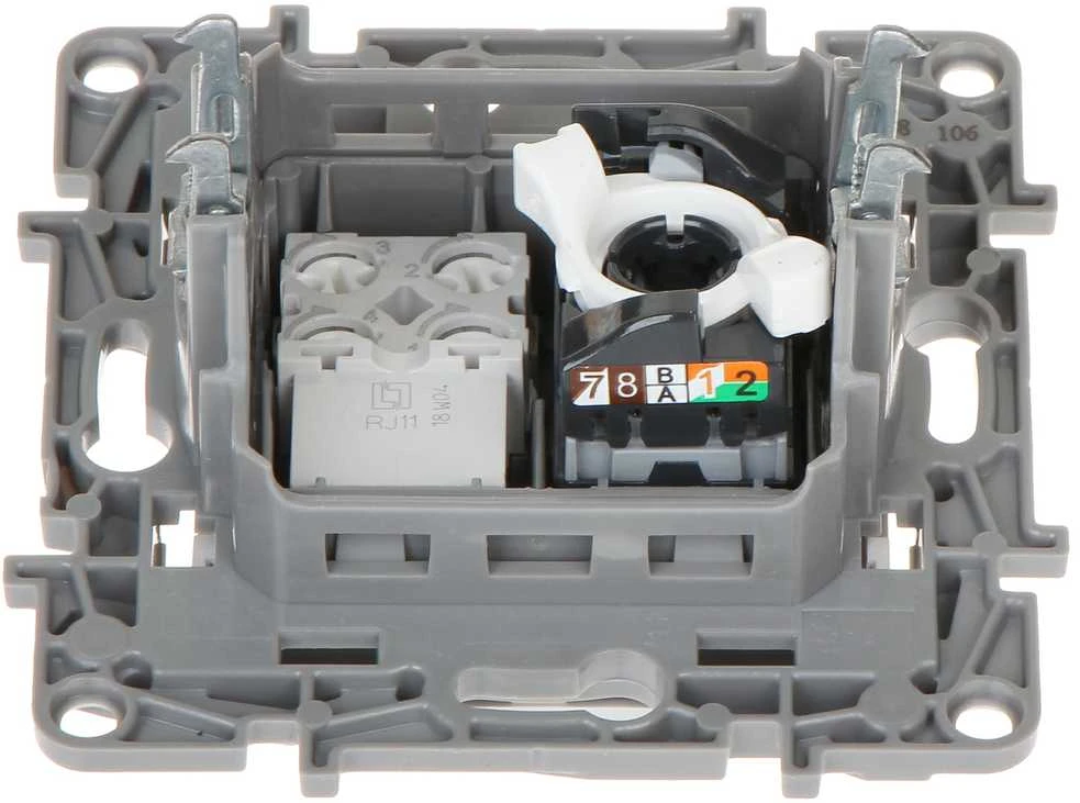 UŽBAIGIMO LIZDUKAS RJ-11 + RJ-45 LE-764570 Niloe LEGRAND