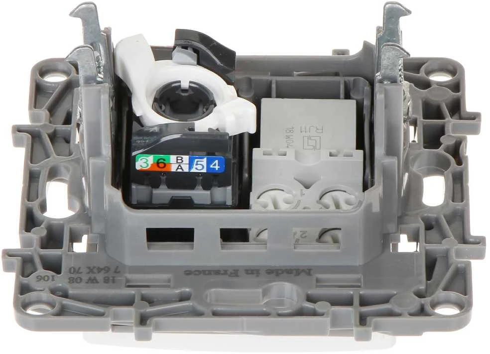 UŽBAIGIMO LIZDUKAS RJ-11 + RJ-45 LE-764570 Niloe LEGRAND